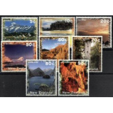 NOVA ZELÂNDIA, 1996, PAISAGENS, YV#1440-48, MNH